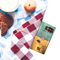 CHOCOLATE AOVE 75% CACAO-Vaina 115 GR