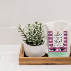 Jabón Artesano con AOVE y Aloe Vera 100 gr