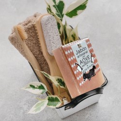 Jabón Artesano con AOVE y Leche de Burra 100 gr