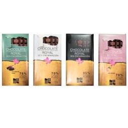 CHOCOLATE CON AOVE Royal 70% CACAO Tableta 115 GR