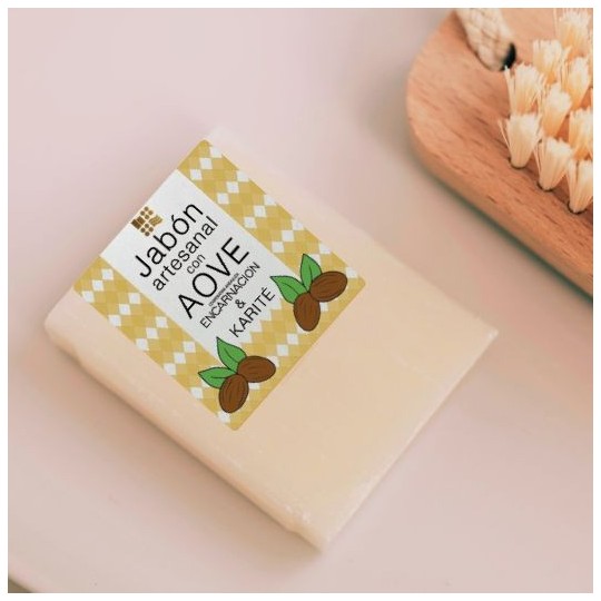 Jabón Artesano con AOVE y Aloe Vera 100 gr